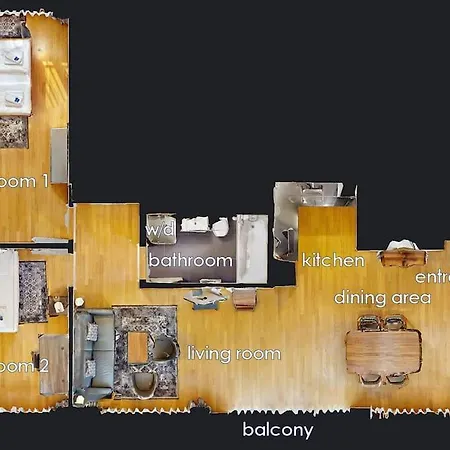 Amazing/sunny 2 Bedroom Flat In The Center Lejlighed Zürich